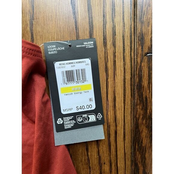Under Armour UA Vanish Energy Men's Tank Top Shirt 1382802-840 NWT Medium - Picture 4 of 6